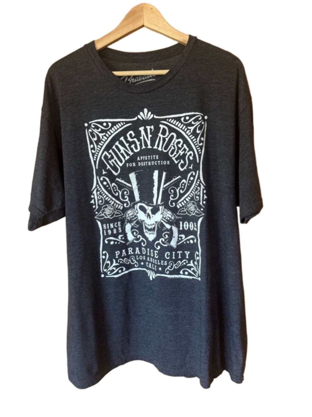 Guns N’ Roses Appetite For Destruction Graphic Band T-Shirt size 2XL